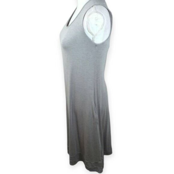MPG GRAY DRESS W/BUILT IN SPORTS BRA SZ.M EUC. - Picture 4 of 8